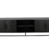 Meuble TV  Chêne noir F039-001