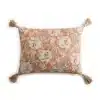 Coussin Fleurs roses