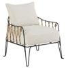 Fauteuil métal et corde – Image 2