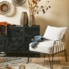 Fauteuil métal et corde