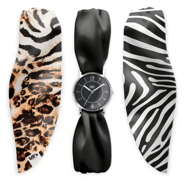 Coffret montre  / 3 bracelets satin