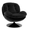Fauteuil pivotant noir AT7880101