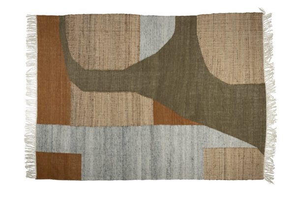 Tapis Naturel/vert/brun 160x230 cm DB7010016