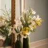 Cache-vase feutre de laine