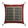 Coussin traits noirs 45x45 cm – Image 2