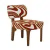 Chaise relax rouille
