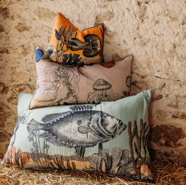 Coussin en soie 30x40 cm – Image 2