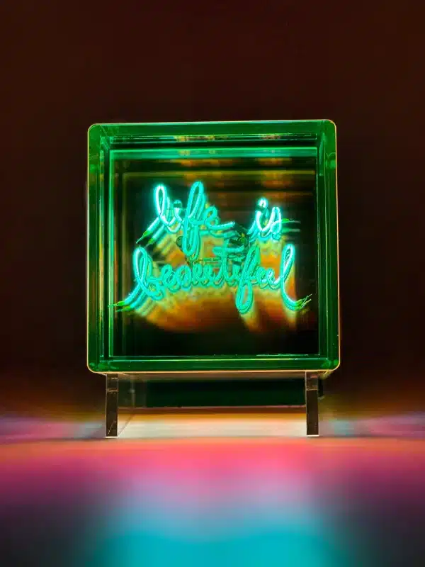 Lampe Message Cube
