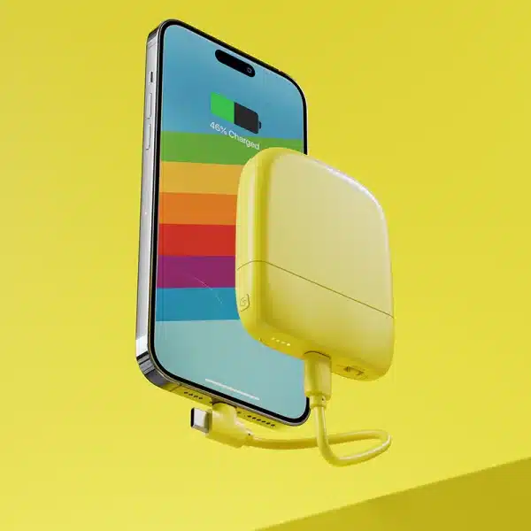 Batterie 5000 mAh avec lumière tactile intégrée