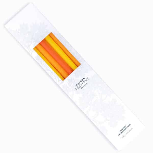 Coffret 10 bougies fines