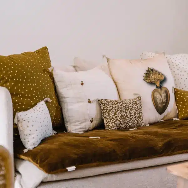 Sofa Cover 85x200 Velours/Coton