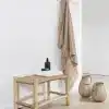 Plaid Bouclé Beige – Image 2